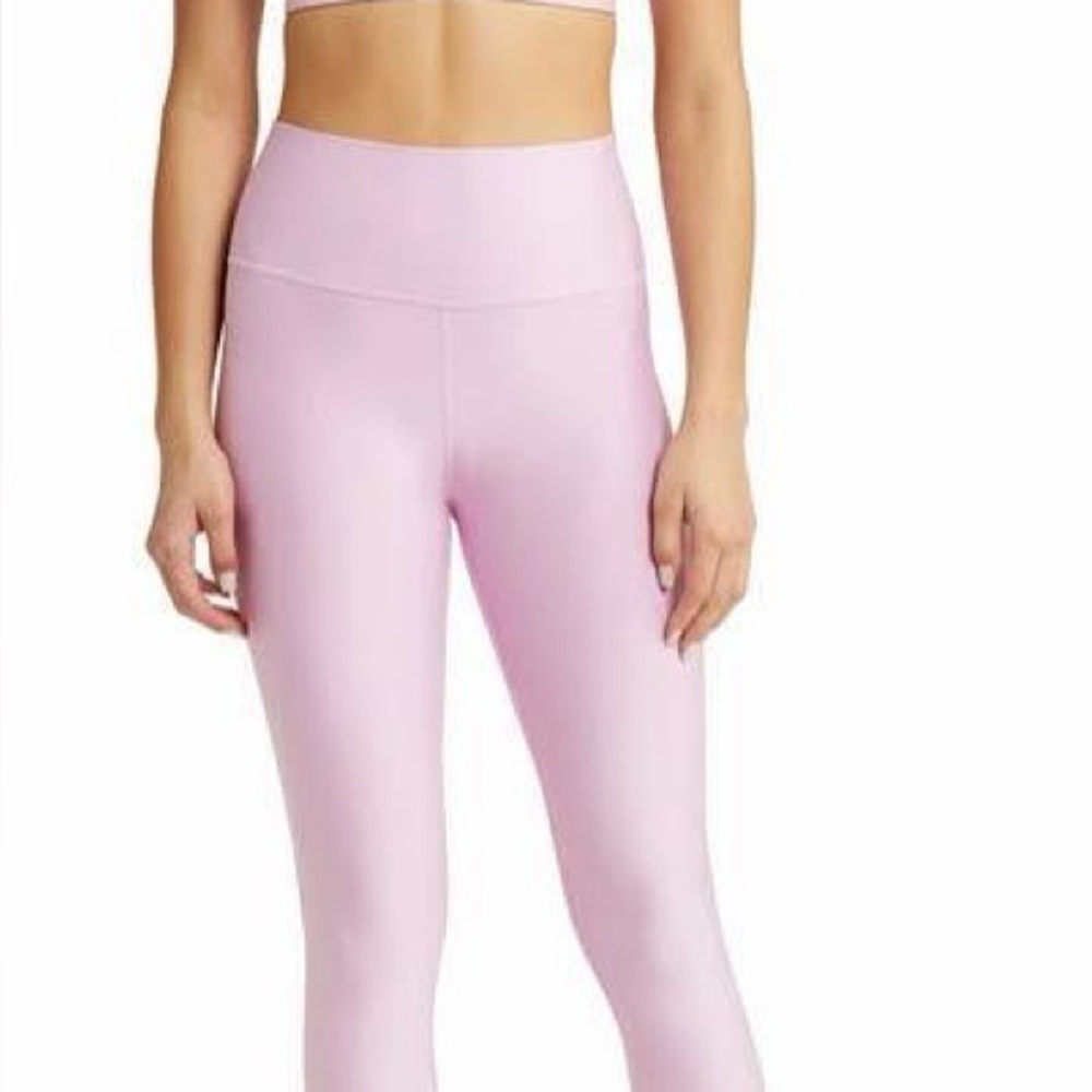 ALO Sugarplum Pink High Waist Airlift Leggings 7/8 XXS